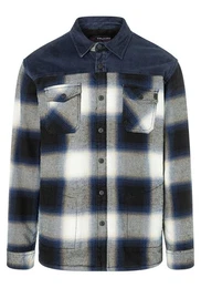 Anorak Overshirt Fabricmix padded
