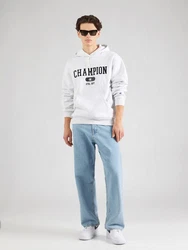 Champion Authentic Athletic Apparel Sweatshirt Grau/Weiß/Silber/Dunkelrot/Rot/Beige