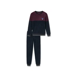 Pyjama burgundy (1 tlg)