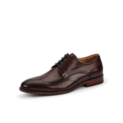 Digel Schnürschuh Selleng Braun/Bordeaux/Dunkelbraun/Beige
