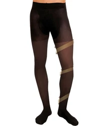 GLAMORY Feinstrumpfhose SUPPORT 70 DEN Bordeaux/Schwarz/Dunkelbraun/Dunkelrot