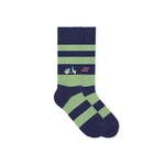 von Jungfeld Socken Gestreifte Socken mit Italy-Icons mehrfarbig