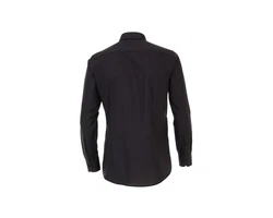 VENTI Businesshemd Modern Fit Kentkragen schwarz