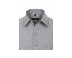 CASAMODA Langarmhemd Kent Comfort Fit NOS silber