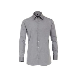 CASAMODA Langarmhemd Kent Comfort Fit NOS silber