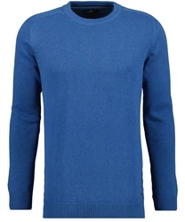 RAGMAN Rundhalspullover Blau/Hellblau