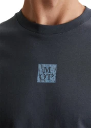 Marc O'Polo T-Shirt mit Logo Dunkelblau/Grau/Dunkelgrau