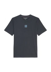 Marc O'Polo T-Shirt mit Logo Dunkelblau/Grau/Dunkelgrau