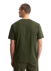 Marc O'Polo T-Shirt Dunkelgrün/Khaki
