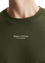 Marc O'Polo T-Shirt Dunkelgrün/Khaki