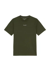 Marc O'Polo T-Shirt Dunkelgrün/Khaki
