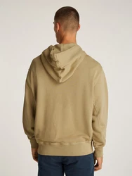 Tommy Jeans Hoodie TJM RLX TJ LABEL HOODIE Khaki/Dunkelgrün