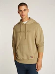 Tommy Jeans Hoodie TJM RLX TJ LABEL HOODIE Khaki/Dunkelgrün