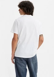Levi's T-Shirt mit Logo Print Weiß/Creme