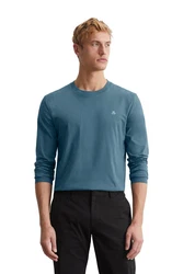 Marc O'Polo Shirt Grau/Hellblau/Blau