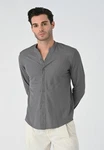 Antioch Blusenshirt Riccardo Hellgrau/Grau/Dunkelgrau