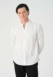 Antioch Blusenshirt Riccardo Weiß/Creme