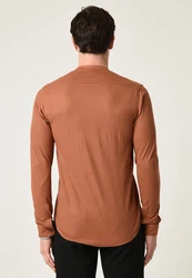 Antioch Blusenshirt Riccardo Braun/Orange