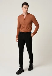 Antioch Blusenshirt Riccardo Braun/Orange