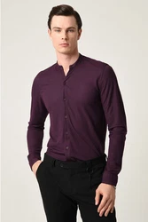 Antioch Blusenshirt Riccardo Bordeaux/Dunkelrot/Lila/Rosa
