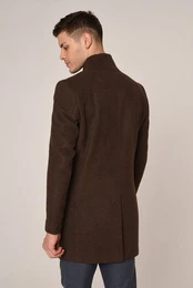 Wintermantel Mandarin Collar Coat