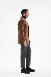 Antioch Wintermantel Coat Braun/Beige