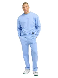 CARLO COLUCCI Sweatshirt D'ottavio Hellblau/Blau