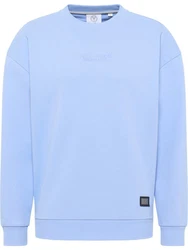 CARLO COLUCCI Sweatshirt D'ottavio Hellblau/Blau