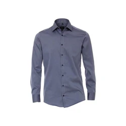 VENTI Business Langarmhemd Modern Fit Kentkragen blau