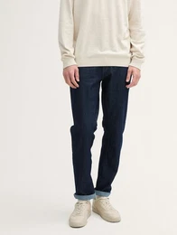 Tapered-fit-Jeans Regular Tapered Jeans aus Bio-Baumwolle