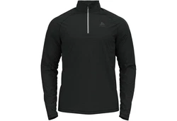 Odlo Langarmshirt Midlayer Style BESSO Schwarz/Dunkelgrau/Grau/Blau