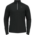 Odlo Langarmshirt Midlayer Style BESSO Schwarz/Dunkelgrau/Grau/Blau