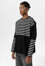 Dandalo Sweatshirt Diogo Schwarz/Weiß/Creme