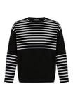 Dandalo Sweatshirt Diogo Schwarz/Weiß/Creme