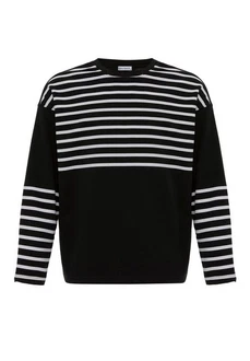 Dandalo Sweatshirt Diogo Schwarz/Weiß/Creme Dandalo Sweatshirt Diogo Schwarz/Weiß/Creme