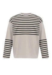 Dandalo Sweatshirt Diogo Beige/Grau/Dunkelblau/Khaki/Weiß
