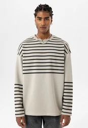 Dandalo Sweatshirt Diogo Beige/Grau/Dunkelblau/Khaki/Weiß