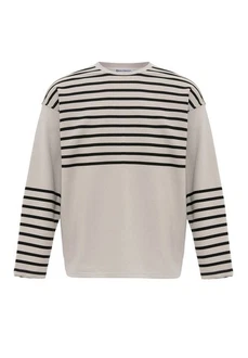Dandalo Sweatshirt Diogo Beige/Grau/Dunkelblau/Khaki/Weiß