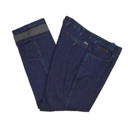 5-Pocket-Jeans dunkel-blau (1-tlg)