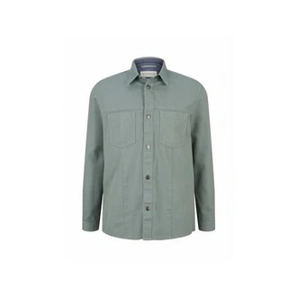 TOM TAILOR Langarmshirt Langarmhemd uni