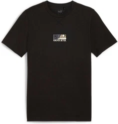 PUMA Kurzarmshirt BETTER SPORTSWEAR Tee kitt/rauchblau/grn/schwarz