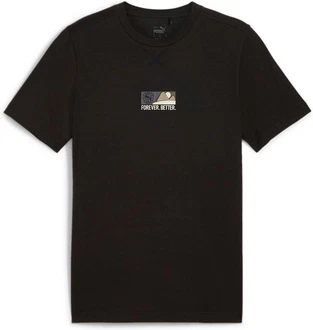 PUMA Kurzarmshirt BETTER SPORTSWEAR Tee kitt/rauchblau/grn/schwarz