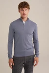 WE Fashion Sweater Grau/Blau/Dunkelblau