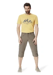 HERO by John Medoox Bermudas Trekking Straight Fit Casual Funktionsqualität für Herren Khaki/Braun/Grau