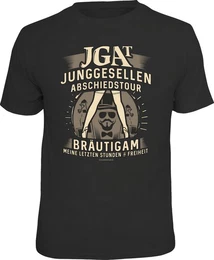 T-Shirt zum Junggesellen-Abschied fr den Brutigam