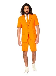 Anzug Shorts Suit The Orange - Sommer Party Kostm Anzug Cooler Dress fr heie Tage