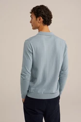 WE Fashion Poloshirt Blau/Hellblau/Türkis