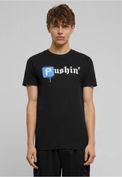 Mister Tee T-Shirt Pushin P Tee Schwarz/Rosa/Grau/Lila/Braun