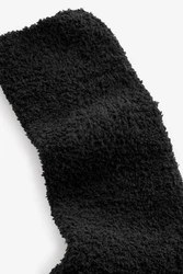 Next Kuschelsocken 2er-Pack Bequeme Bettsocken Schwarz