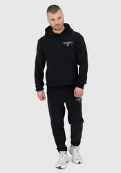 Sergio Tacchini Sweatshirt NOAH HOODIE Dunkelblau/Schwarz/Beige